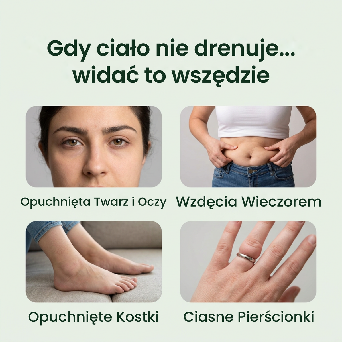 Gdy cialo nie drenuje, widac to wszedzie