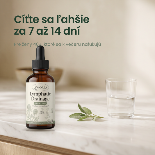 Lymorea Kvapky na Lymfaticku Drenaz, citte sa lahsie za 7 az 14 dni